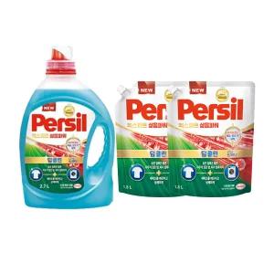 퍼실 엑스퍼트 삶음파워 2.7L, 1개 + 리필 1.8L, 2개