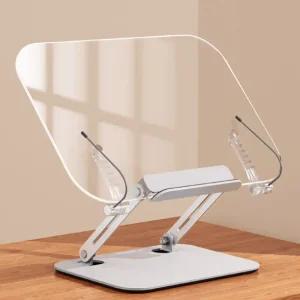 높이조절 각도조절 독서대 투명독서대 회전형 책받침대 북스탠드 노트북 태블릿PC 거치대