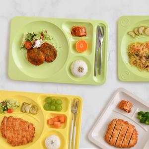 멜라민 양식 식판 세트 다용도 국내생산 급식판 모음