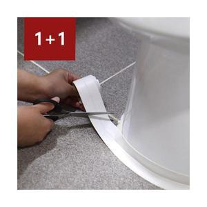 방수 테이프 화장실 변기 욕실 바닥 싱크대 인덕션 찌든때 오염 방지 벽면 틈새 차단 접착 보수 테잎 2P