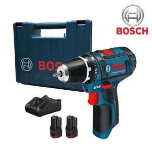 보쉬 GSR 10.8-2-LI 충전 드릴 드라이버 06018681B3 배터리 세트 10.8V 2.0Ah