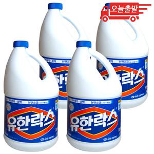 오늘출발 유한락스 레귤러 4L 4개