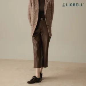 [리오벨] NEW레더팬츠+벨트