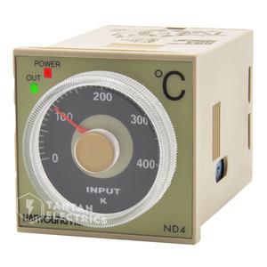 ND4-PKMR07 입력 K CA 열전대  400도 8핀 플러그 소켓 타입 아날로그 온도조절기 온도 제어 한영넉스