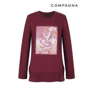 [꼼빠니아]프린트라운드넥티셔츠_CAAF9-WKS060