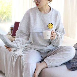 스마일 수유복세트 긴팔 수유티 임산부바지 조거팬츠 임부복