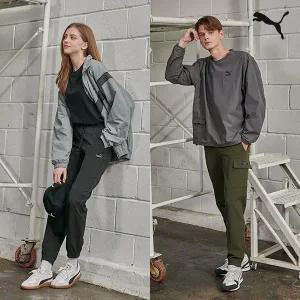 [푸마][PUMA] 22FW 푸마스포츠 라인핏 기모조거팬츠 남여 4컬러 택1