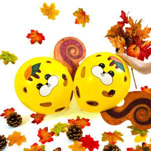 차이의 놀이 다람쥐 색칠 풍선 놀이 (2마리 만들기)