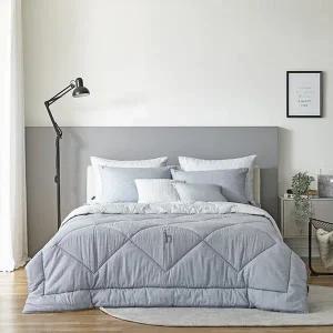 [헤지스홈](광주신세계)모달 모나미[9]세트퀸[퀼트이불+패드+베개커버2장]