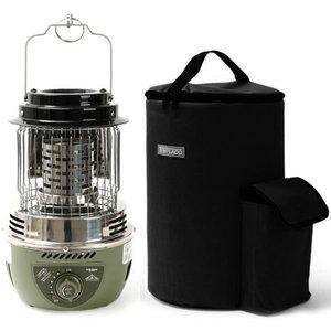 2025 휴앤봇 휴대용 캠핑 부탄가스 히터 스토브 난로(HNB-C14GH)가방포함 카키/낚시 차박