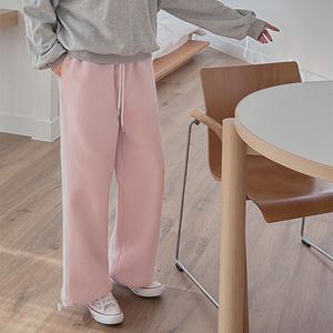 [제작/빅사이즈]이블렛 베로트 속기모 스트링 와이드 밴딩팬츠 제이스타일