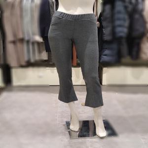 [트리아나] 소고 허리전체밴딩 체크부츠컷AI4XA16