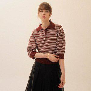 [온앤온](센텀시티점)스트라이프 카라 풀오버 NEK3AP839