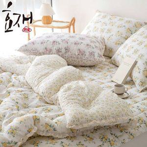 [NS홈쇼핑]로윌 옥수수솜 레이스 모달 침구세트(SS) by효재[33729134]