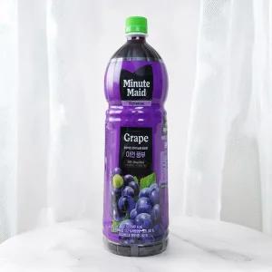 코카콜라 미닛메이드 프리미엄 포도 1.5L