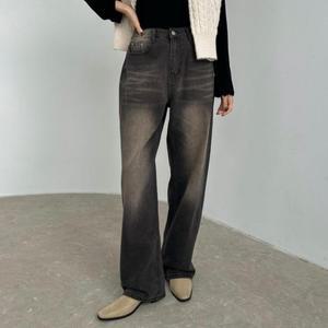 [VY] 여자 데님팬츠 진 피치기모 빈티지워싱 팬츠