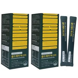 골드워터 부스터 2박스 다이어트 보조제 청담할머니 체지방 감소 기능성