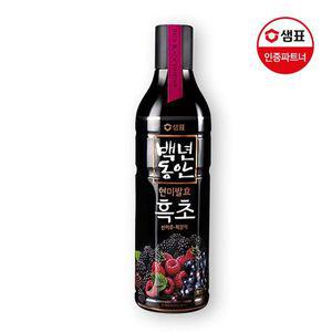 [샘표] 백년동안 흑초 산머루복분자 900ml[31760418]