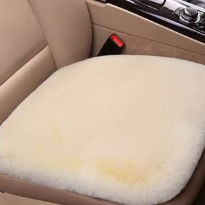 극세사 차량용 겨울 방석 푹신한 자동차 시트 의자 쿠션 커버 매트