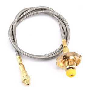 LPG충전 호스 가스 노즐 연결 부품 도관 어댑터 누출