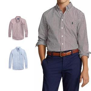 폴로 랄프로렌 보이즈 스트라이프 포플린 셔츠