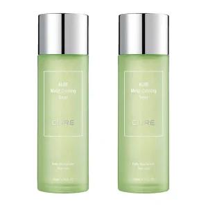김정문알로에 큐어 모이스트 카밍 스킨/토너 130ml 2개