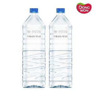 동원샘물 무라벨 생수 2L x 30개 대용량생수