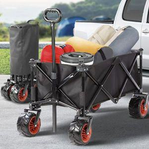 [오너클랜]캠핑웨건 구르마 캐리어 미니 접이식 캠핑 카트 수레