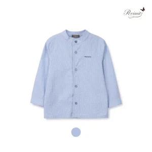 [보리보리/페리미츠]헨리넥 체크셔츠(P2411J073_13)