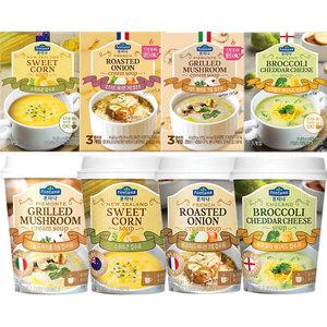 실속3입 폰타나 뉴질랜드 스위트콘 수프 60g x5개 뜨거운물로 간편