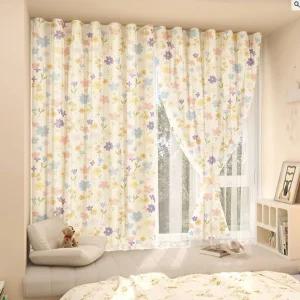 무타공 벨크로 찍찍이 커튼 전세 월세 창문 이중 가리개 탈부착 커텐