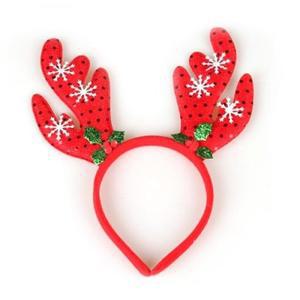 [OFM75566]스팡클루돌프머리띠 크리스마스 헤