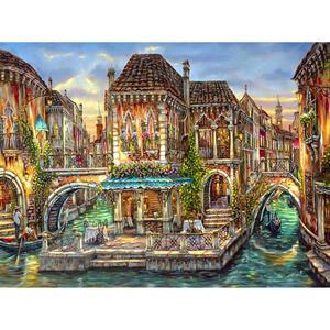 [OFM668QR]강위의 일상  패브릭  보석십자수 사각 30x40