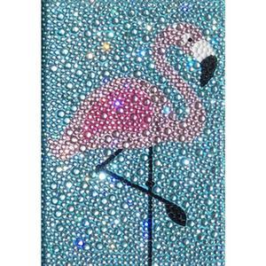 [OFM669O7]홍학  패브릭  보석십자수 15x20