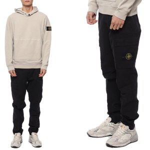 [스톤아일랜드](마산점) 23FW 남성 와펜 패치 카고 팬츠 (791532710 V0029 23F)