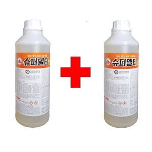 빈대약 슈퍼델타유제1리터 2개 파리 모기 개미 바퀴벌레약 방역 연무 연막살충제