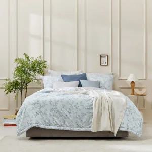 [알레르망]이브닝 차렵베개세트S(블루)