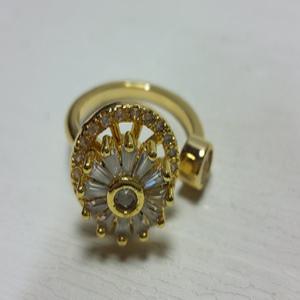 금도금 회전 반지  단초마을 골동품/수집품/도자기