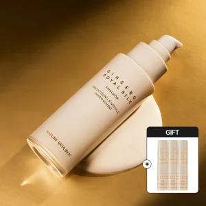 [네이처리퍼블릭] 진생 로얄 실크 에멀전 120ml +증정 스킨 18ml+에멀전 18ml