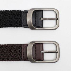 [굿즈트리]포인트 핀버클 꽈배기 벨트 2p세트 패브릭 청바지벨트