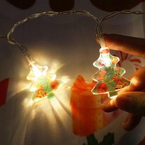 [OFLP9694]LED 크리스마스 아크릴캡 가랜드 트리