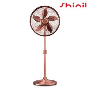 신일 가정용 사무실 16인치 스탠드 카페 매장 선풍기 메탈 골드
