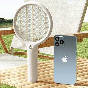 소싱 윈도우 미니 충전식 LED 전기모기채 파리채