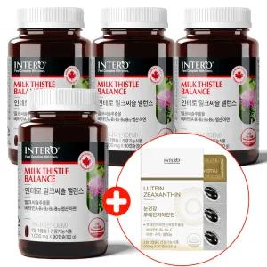 인테로 실리마린 밀크씨슬 밸런스 4개 간건강 아연 비타민A 비타민B SILYMARIN