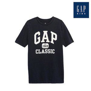[신세계몰][갭키즈] 1969 클래식 로고 코튼 티셔츠(860334-00-9_BK)