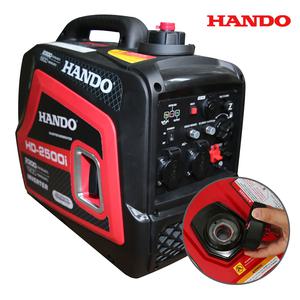무소음발전기/리코일스타터/2.3KW/소형발전기/캠핑용/레저용/푸드트럭/노점상/HD2500i