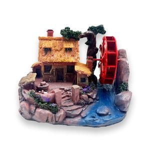 아마존 물레방아 수족관장식 어항 에어장식 JL7758AB