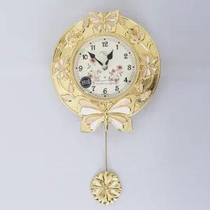 퍼블릭아트 보니오 로얄 무소음 추 벽시계 추시계 아날로그시계 벽인테리어 카페인테리어