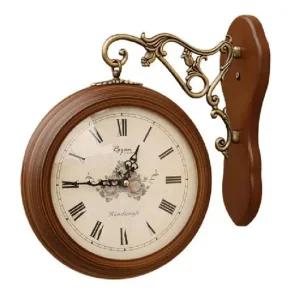 퍼블릭아트 브라우니 양면 벽시계 퍼블릭아트 단면시계 결혼선물 집들이선물 원룸꾸미기