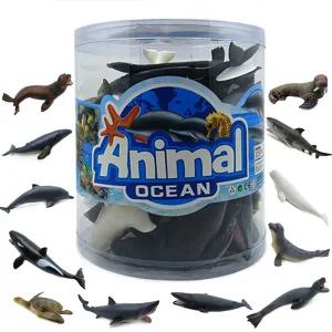 해양 피규어 미니 대형 모형 완구 장난감 12종 세트